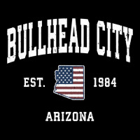 Bullhead City Arizona Az Vintage American Flag Sports Design Sweatshir Crew Socks | Artistshot