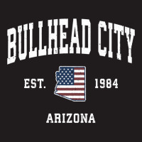 Bullhead City Arizona Az Vintage American Flag Sports Design Sweatshir Waist Apron | Artistshot