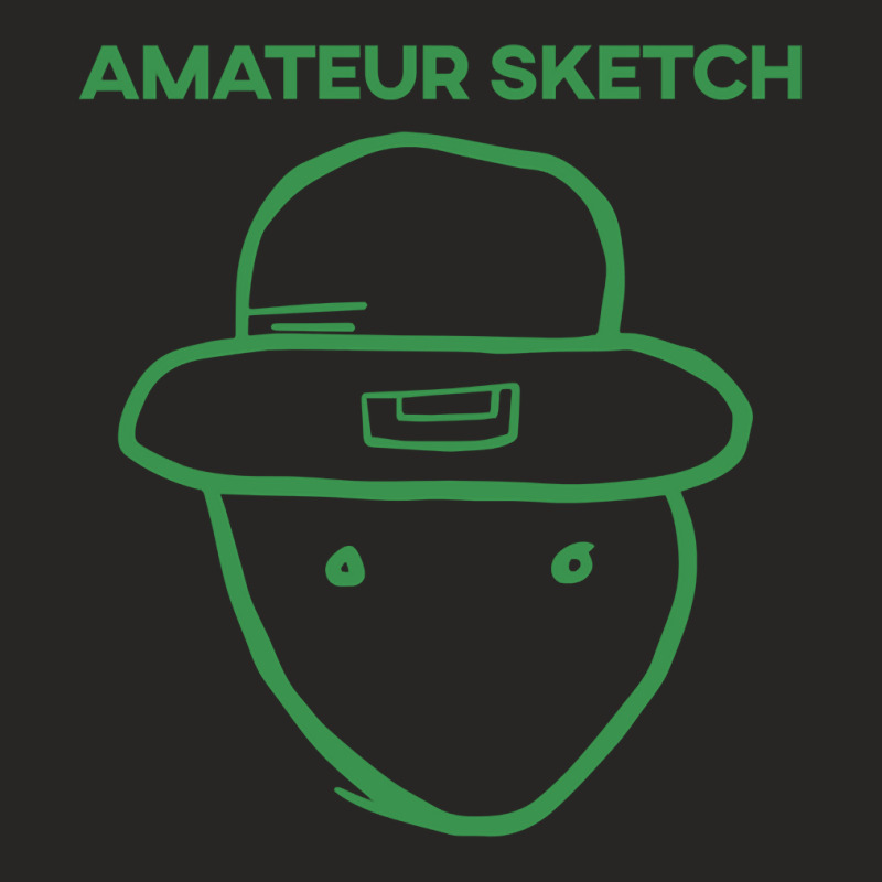 Amateur Leprechaun Sketch Mobile Alabama St Patrick's Day Pullover Hoo Ladies Fitted T-Shirt by jacolepachew | Artistshot