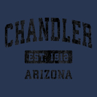 Chandler Arizona Az Vintage Sports Design Black Design Tank Top Men Denim Jacket | Artistshot