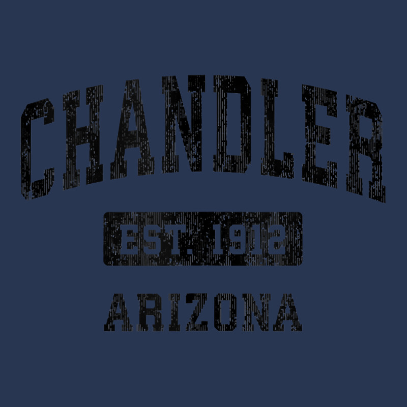 Chandler Arizona Az Vintage Sports Design Black Design Tank Top Men Denim Jacket | Artistshot