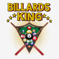 Billiard Snooker   King Of Billiards   8 Pool T Shirt Adjustable Cap | Artistshot