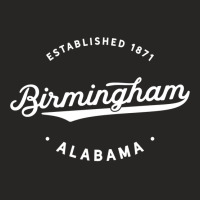 Classic Retro Vintage Birmingham Alabama 1871 Usa Novelty Sweatshirt Ladies Fitted T-shirt | Artistshot