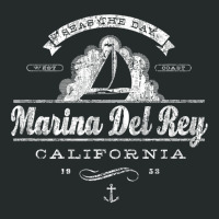 Marina Del Rey Ca Sailboat T Shirt Vintage Nautical Tee Women's Triblend Scoop T-shirt | Artistshot