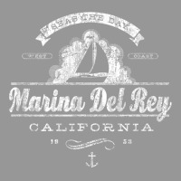 Marina Del Rey Ca Sailboat T Shirt Vintage Nautical Tee Women's V-neck T-shirt | Artistshot