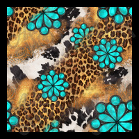 Western Turquoise Gemstone Seamless Pattern Youth Hoodie | Artistshot