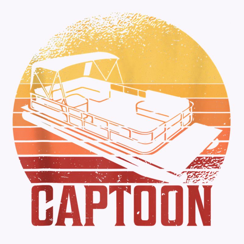 Funny Boating Captoon Pontoon Captain Pontoon Boat Vintage Tank Top Tank Top | Artistshot