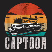 Funny Boating Captoon Pontoon Tritoon Captain Pontoon Boat Tank Top T-shirt | Artistshot