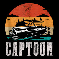 Funny Boating Captoon Pontoon Tritoon Captain Pontoon Boat Tank Top V-neck Tee | Artistshot