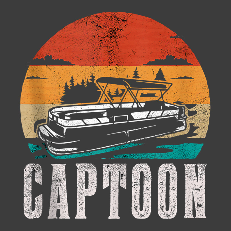 Funny Boating Captoon Pontoon Tritoon Captain Pontoon Boat Tank Top Men's Polo Shirt | Artistshot