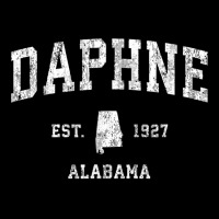 Daphne Alabama Al Vintage Athletic Sports Design T Shirt Adjustable Cap | Artistshot