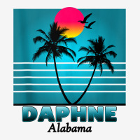 Daphne Alabama Holiday Retro Vintage Gift Tshirt Tank Top Baby Bibs | Artistshot