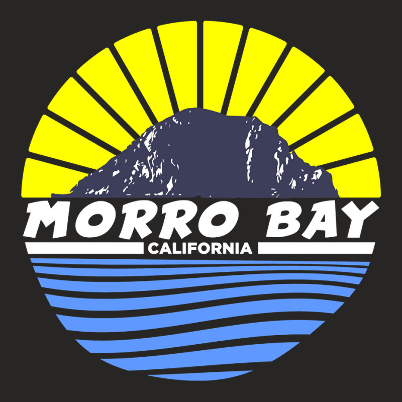 Morro Bay Morro Rock California Long Sleeve T Shirt Ladies Fitted T-Shirt by nayarilorenzi | Artistshot