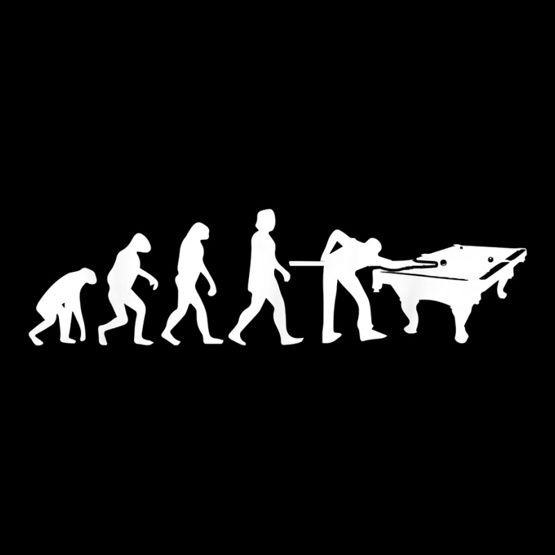 Evolution Of Billiards & Snooker   Funny Pool Billards T Shirt Zipper Hoodie | Artistshot