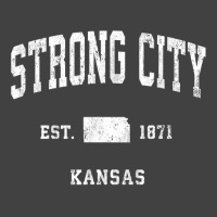 Strong City Kansas Ks Vintage Athletic Sports Design T Shirt Vintage T-shirt | Artistshot