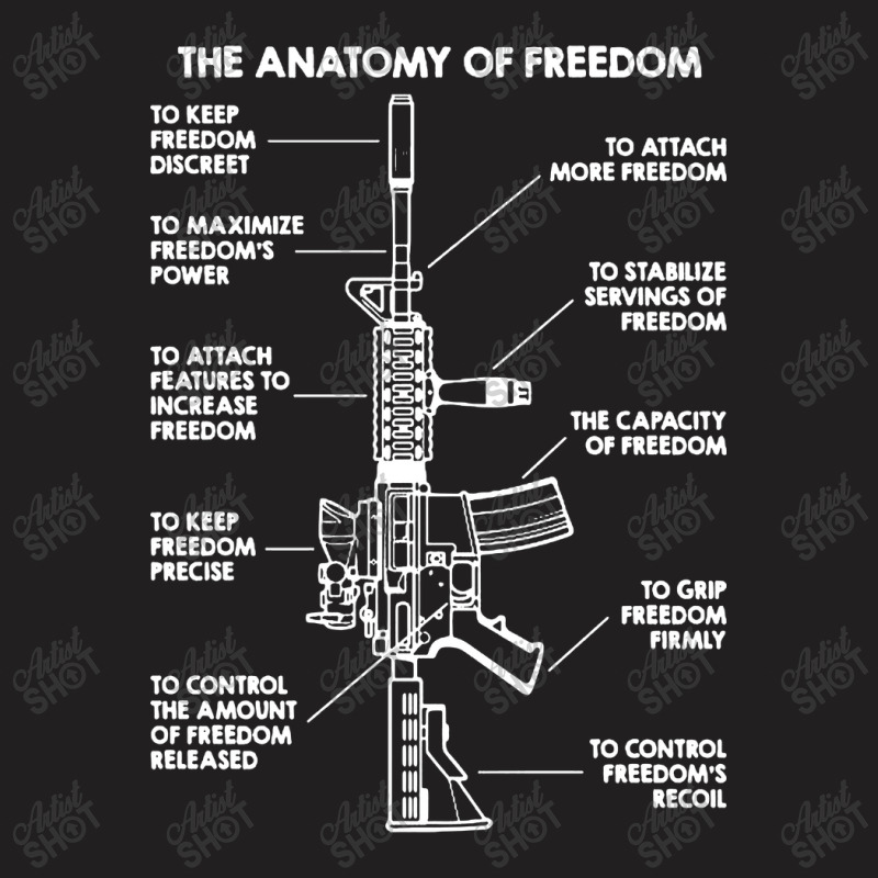 The Anatomy Of Freedom T-shirt | Artistshot