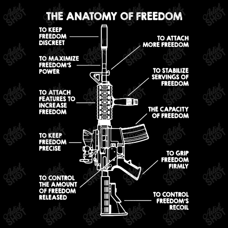 The Anatomy Of Freedom Zipper Hoodie | Artistshot