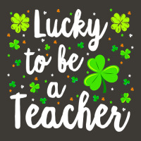 St Patricks Day Teacher  Lucky To Be A Teacher Bucket Hat | Artistshot