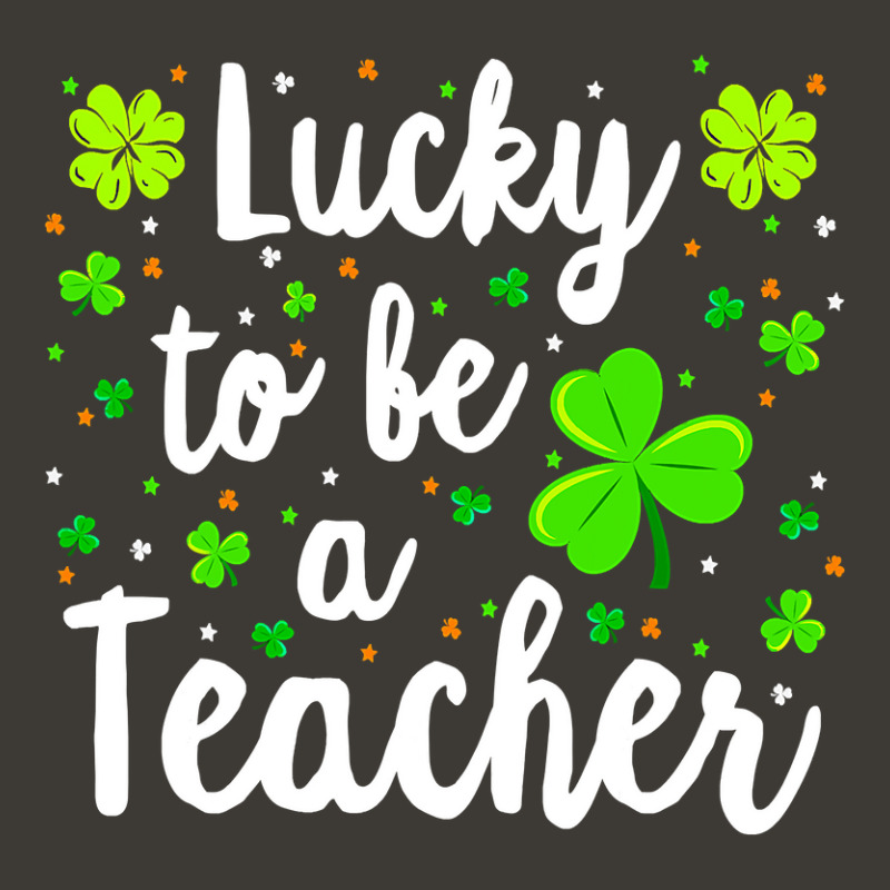 St Patricks Day Teacher  Lucky To Be A Teacher Bucket Hat | Artistshot