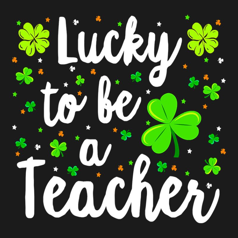 St Patricks Day Teacher  Lucky To Be A Teacher Full-length Apron | Artistshot