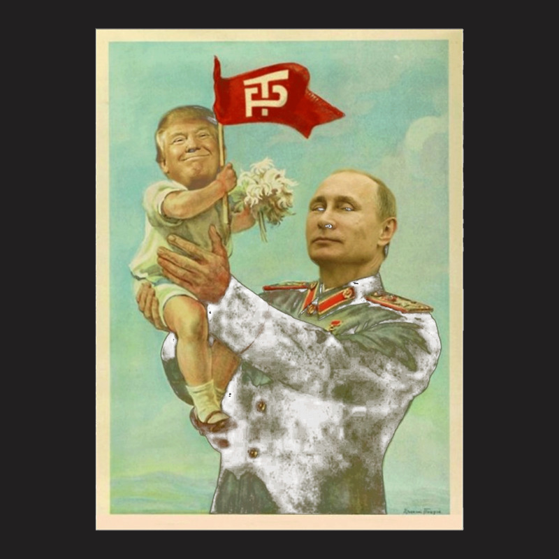 Baby Trump With Putin T-shirt | Artistshot