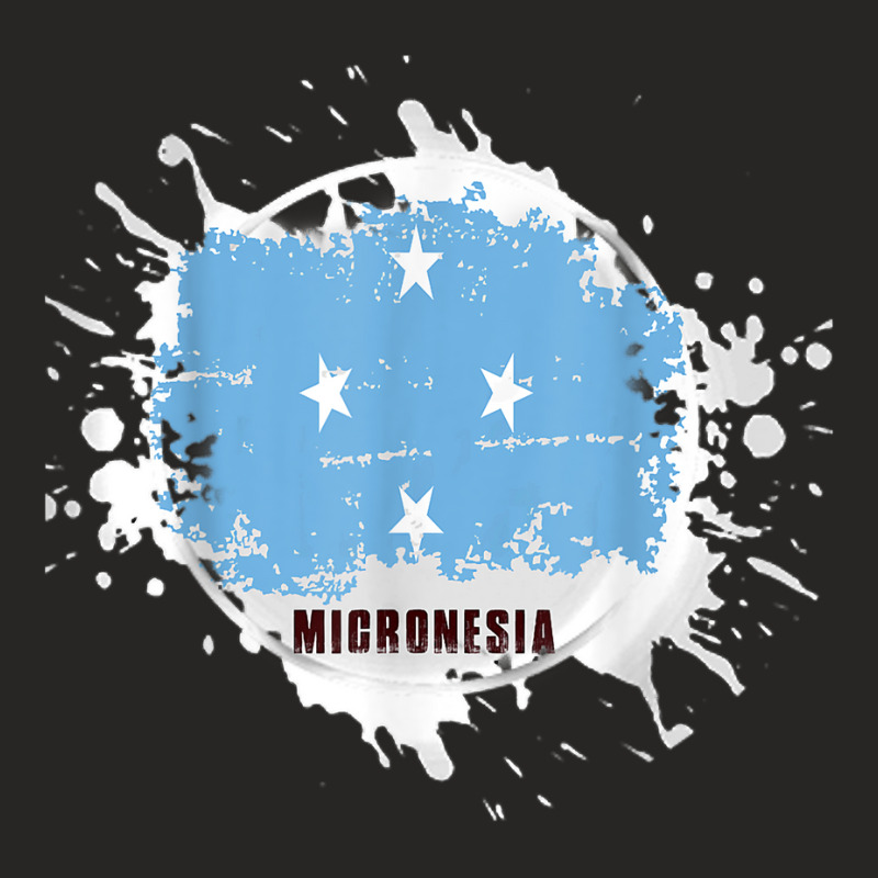 Micronesia Splash T Shirt Ladies Fitted T-Shirt by strnadoymoskwaoj | Artistshot