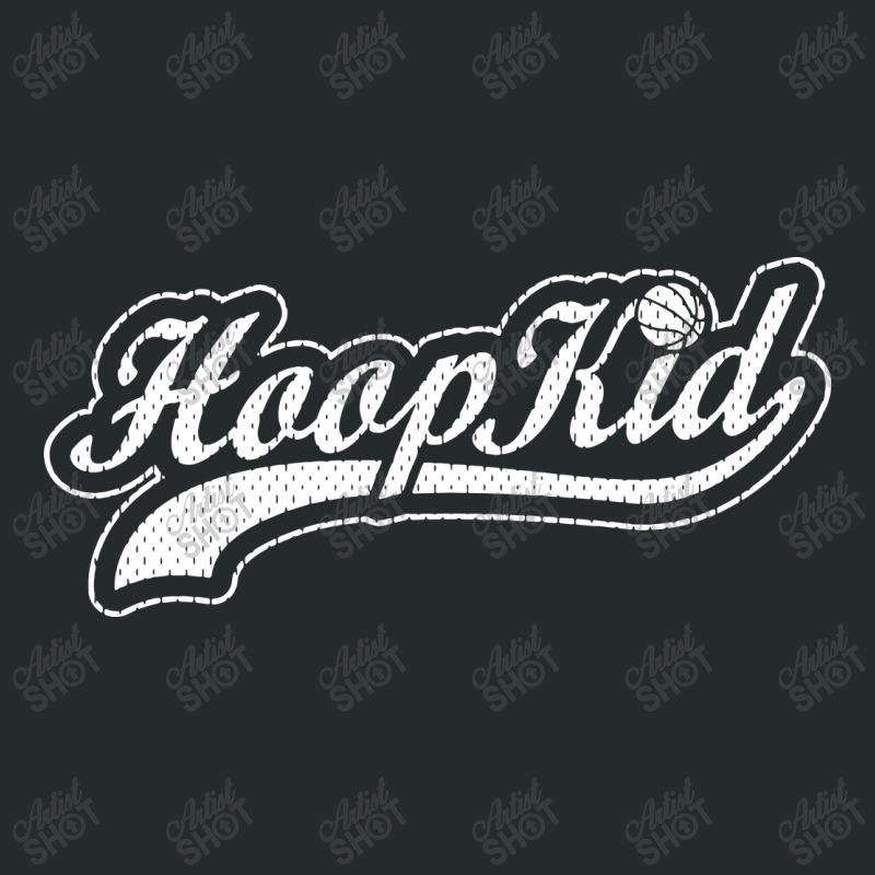 Hoop Kid Script Women's Triblend Scoop T-shirt | Artistshot