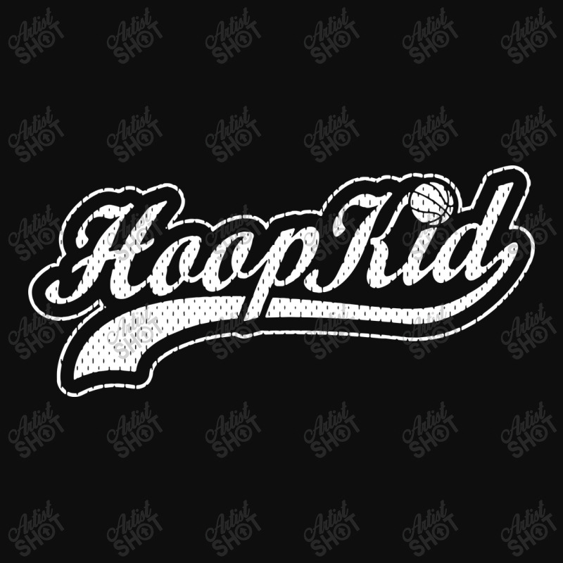 Hoop Kid Script Crop Top | Artistshot