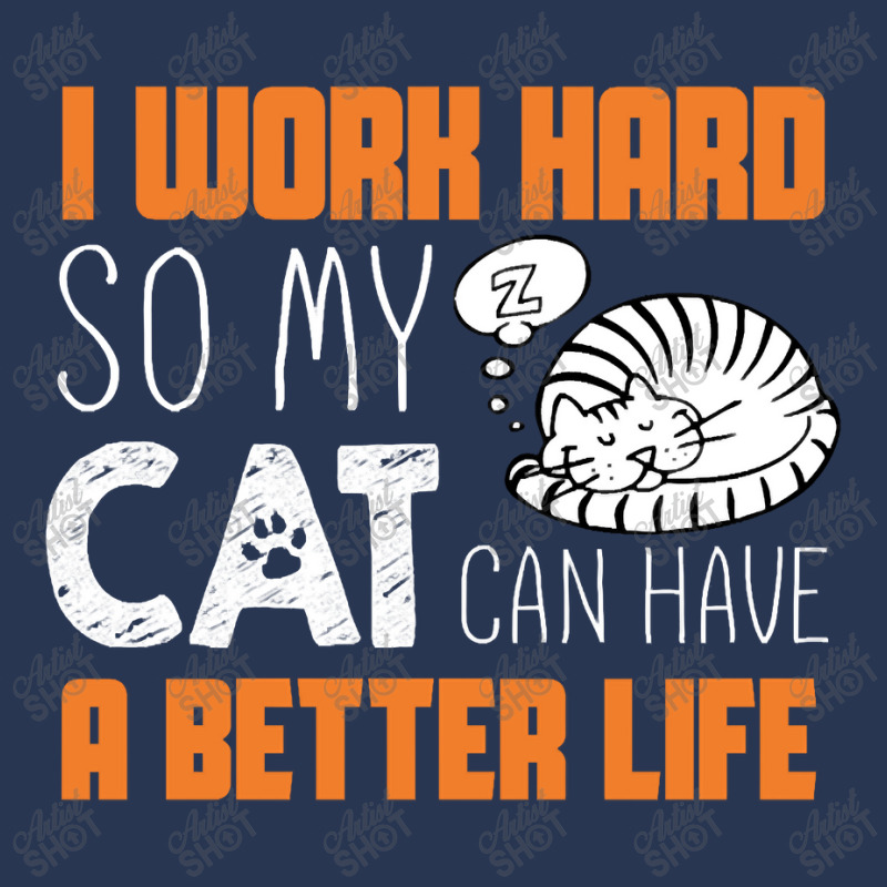 I Work Hard So My Cat Can Have A Better Life T Shi Ladies Denim Jacket by dragonstore | Artistshot