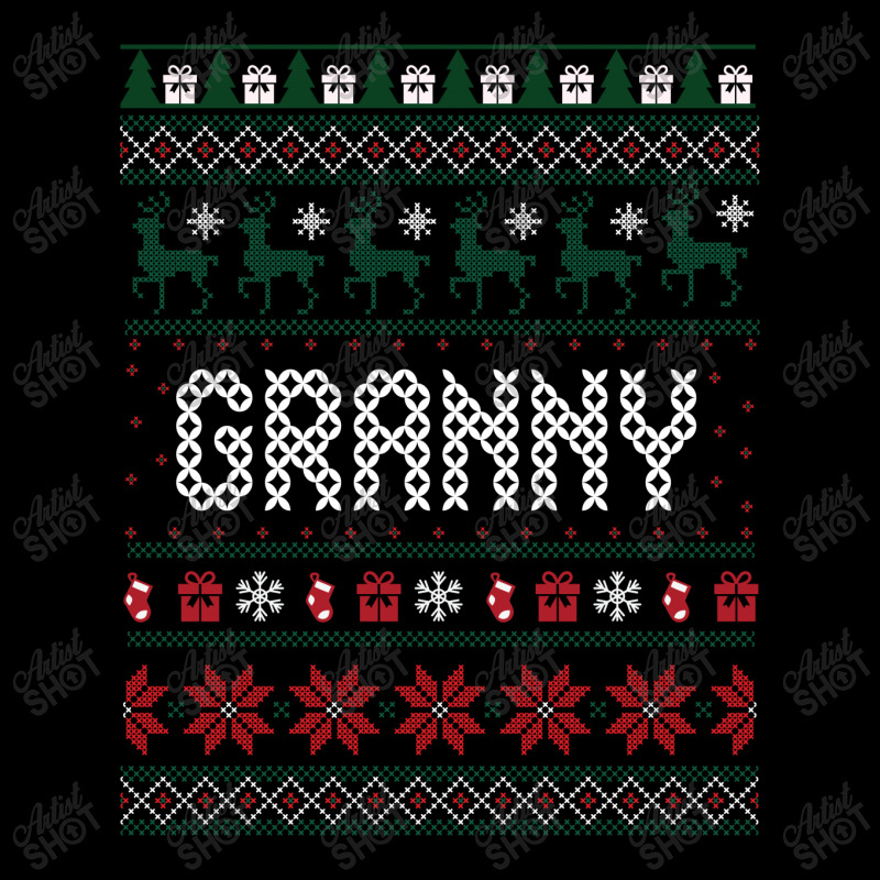 Granny Ugly Christmas Zipper Hoodie | Artistshot