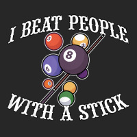 I Beat People With A Stick Billiards Ball Pool Gifts T Shirt Men's T-shirt Pajama Set | Artistshot