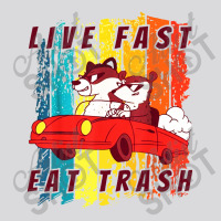 Live Fast Eat Trash Women's Triblend Scoop T-shirt | Artistshot