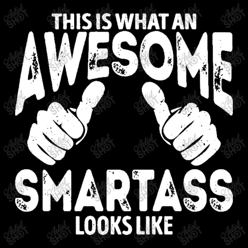 Awesome Smartass Looks Like Toddler Sweatshirt | Artistshot