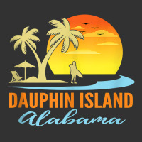 Dauphin Island Alabama Beach Sunset Surfer Palm Trees Tank Top Baby Bodysuit | Artistshot