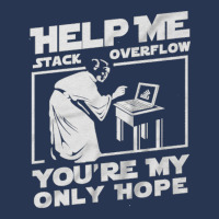 Help Me Stack Overflow You're My Only Hope Coder Programmer Shirt Ladies Denim Jacket | Artistshot