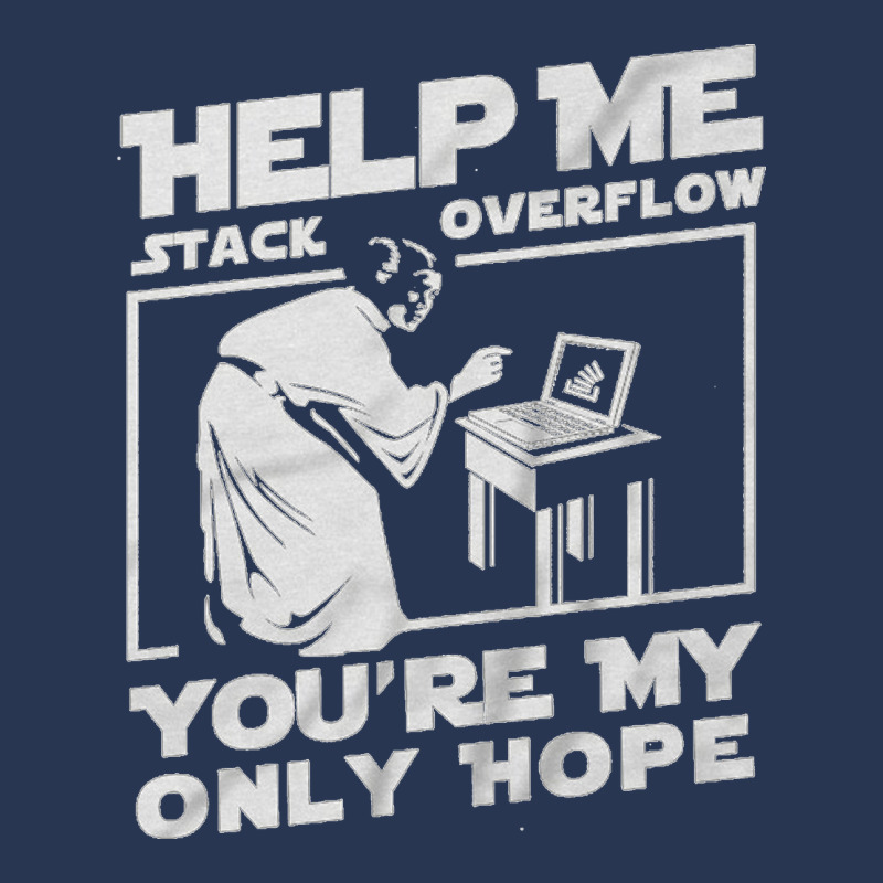 Help Me Stack Overflow You're My Only Hope Coder Programmer Shirt Ladies Denim Jacket by nbobatiga | Artistshot