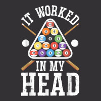 It Worked In My Head Funny Pool Billiards Player Gifts Men T Shirt Vintage Short | Artistshot