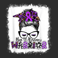 Mom Of Alzheimer's Warrior Women Alzheimer's Awareness T Shirt Exclusive T-shirt | Artistshot