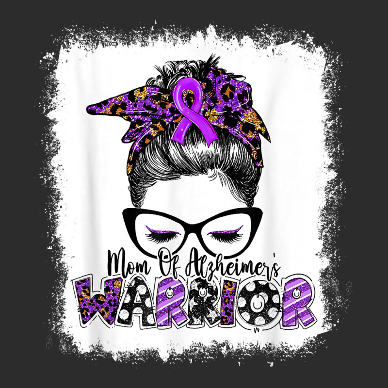 Mom Of Alzheimer's Warrior Women Alzheimer's Awareness T Shirt Exclusive T-shirt | Artistshot