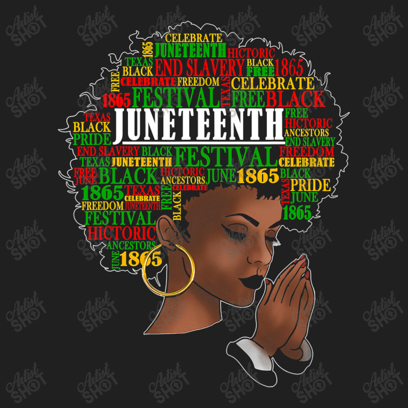 Juneteenth Melanin Black Women Natural Hair Afro Word Art Ladies Polo Shirt by nhan0105 | Artistshot