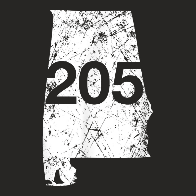 Alabaster Hoover Birmingham Area Code 205 Shirt, Alabama Ladies Fitted T-Shirt by mikidicosmo | Artistshot