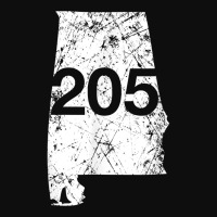 Alabaster Hoover Birmingham Area Code 205 Shirt, Alabama Crop Top | Artistshot