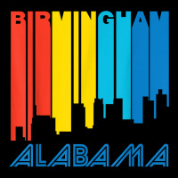 Retro 1970's Style Birmingham Alabama Skyline T Shirt Cropped Sweater | Artistshot