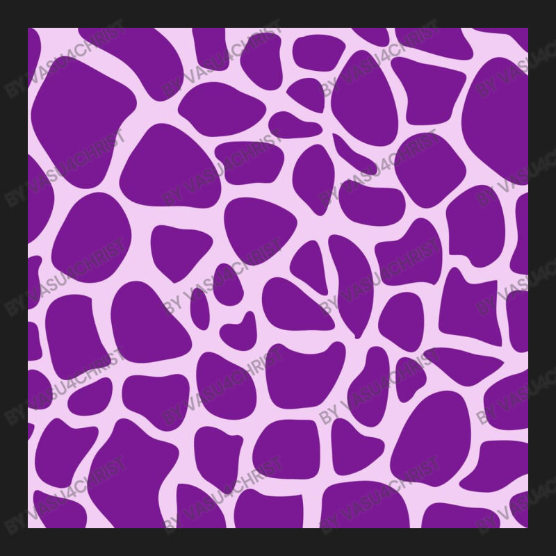 Giraffe Skin Pattern Purple Classic T-shirt | Artistshot