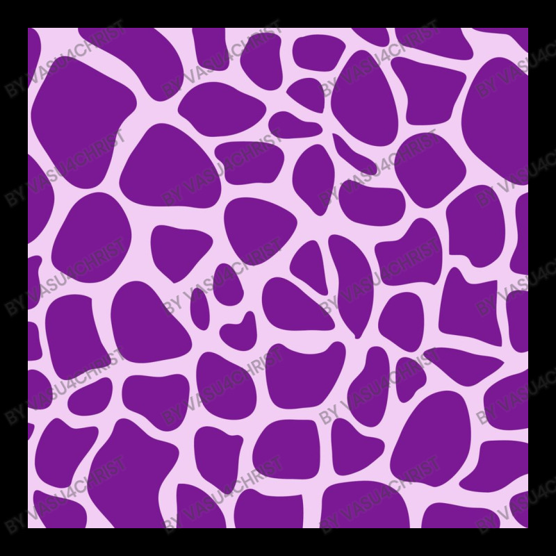 Giraffe Skin Pattern Purple Fleece Short | Artistshot