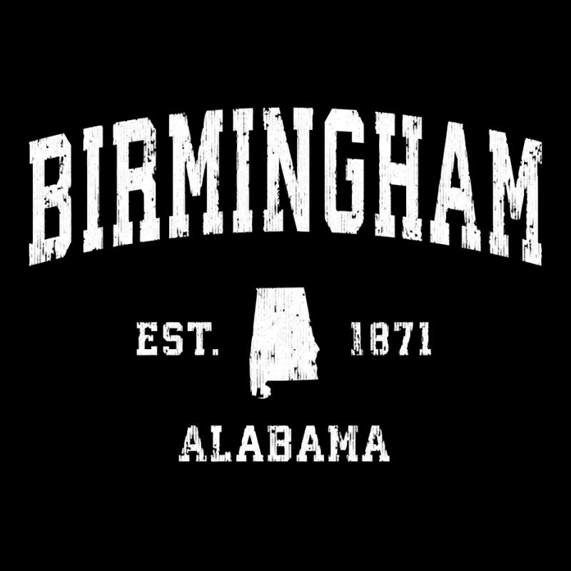 Birmingham Alabama Al Vintage Athletic Sports Design Pullover Hoodie Youth Sweatshirt by jacolepachew | Artistshot