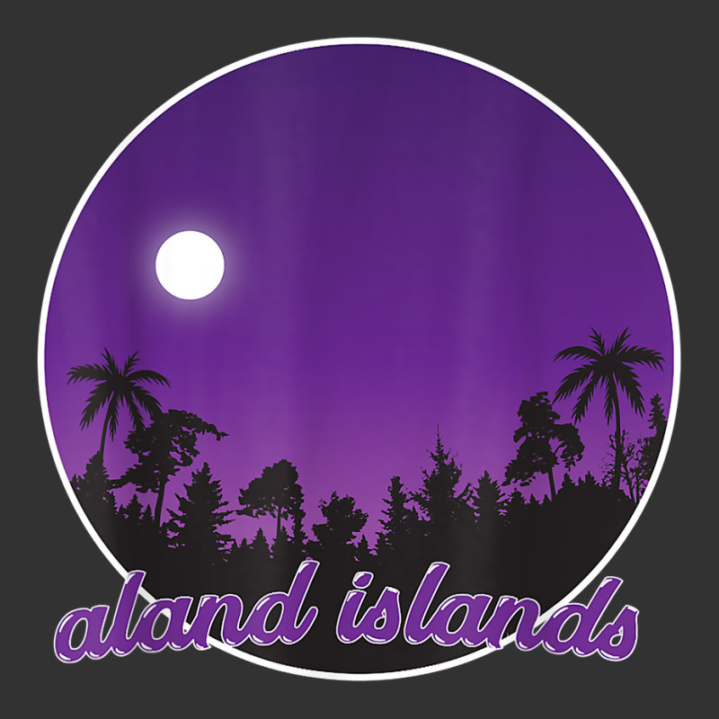 Aland Islands By Night With Palms T Shirt Baby Bodysuit by kryloxsiriaso4 | Artistshot