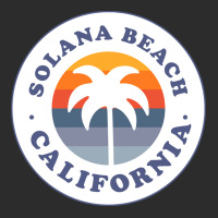 Solana Beach California Ca Palm Tree Vacation Souvenir Pullover Hoodie Exclusive T-shirt | Artistshot