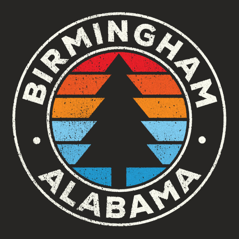 Birmingham Alabama Al Vintage Graphic Retro 70s Sweatshirt Ladies Fitted T-Shirt by jacolepachew | Artistshot