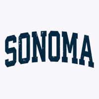 Sonoma California Ca Vintage Athletic Sports Navy Design Long Sleeve T Tank Top | Artistshot